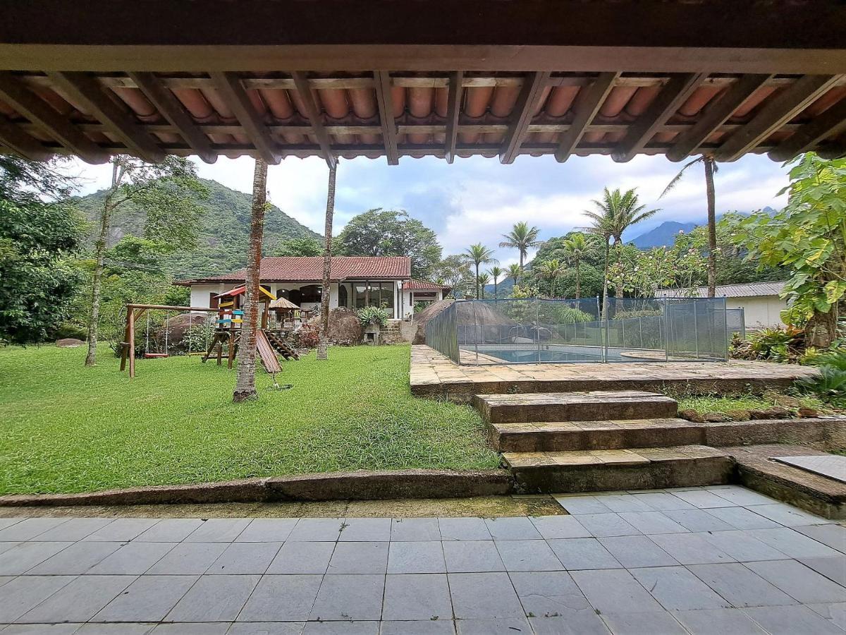 Paradisiaco, Piscina E Churrasqueira Em Guapimirim Exterior foto
