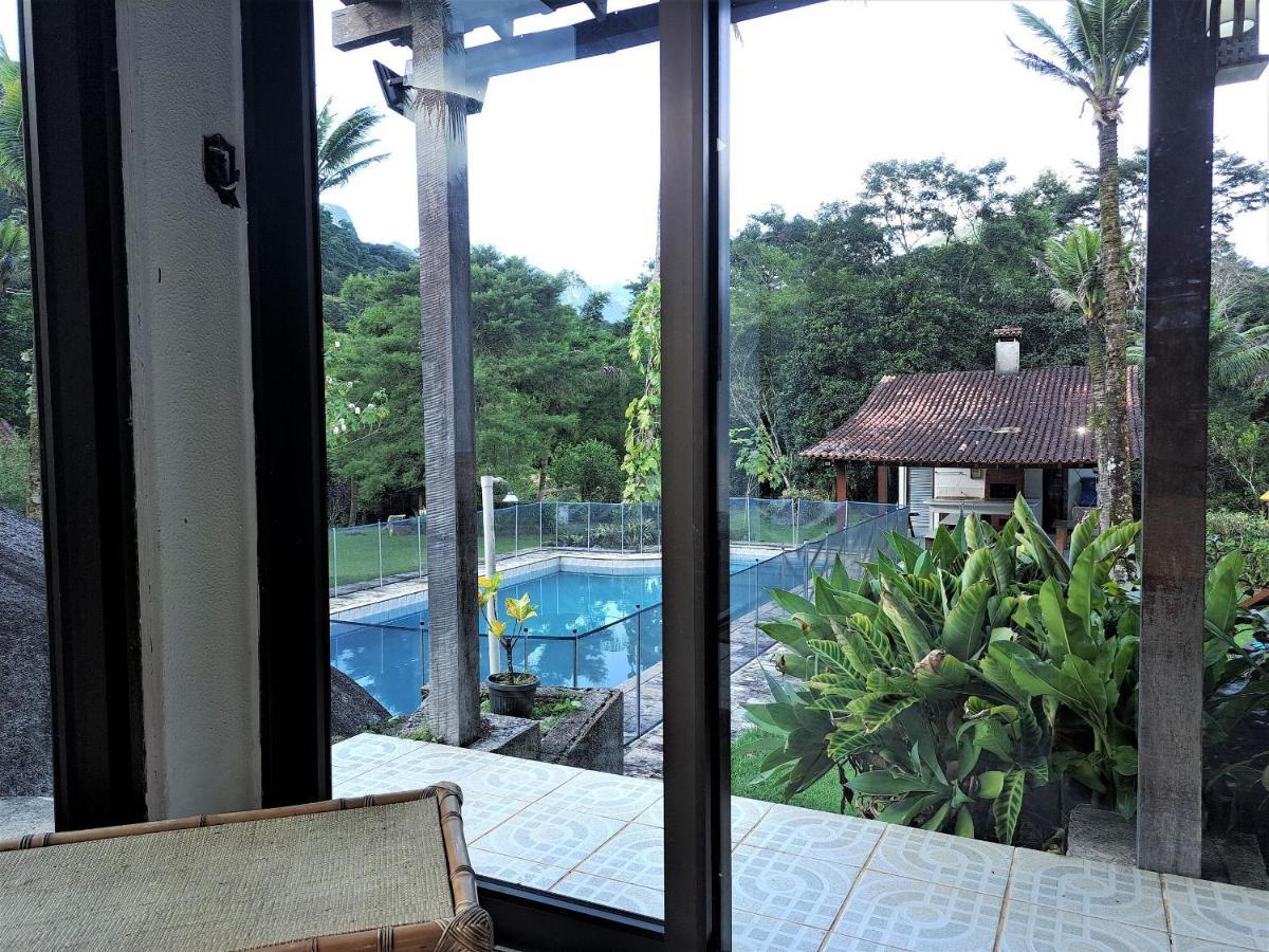 Paradisiaco, Piscina E Churrasqueira Em Guapimirim Exterior foto